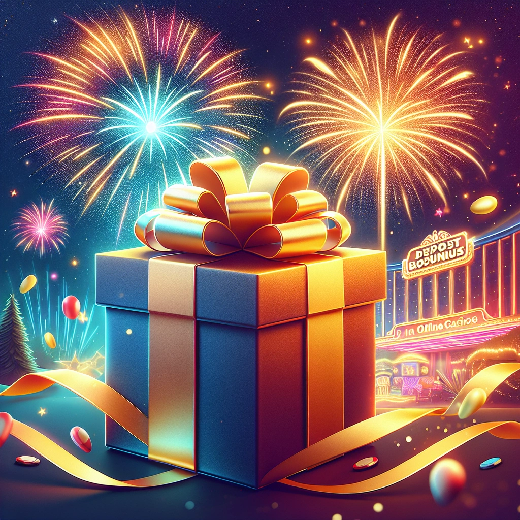 Gift with Fireworks