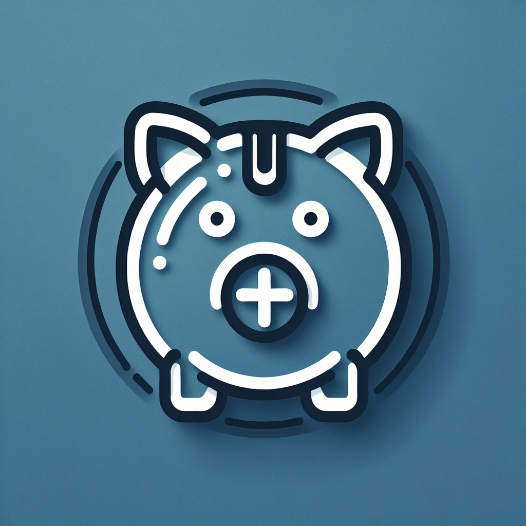 Piggy Bank with Cross